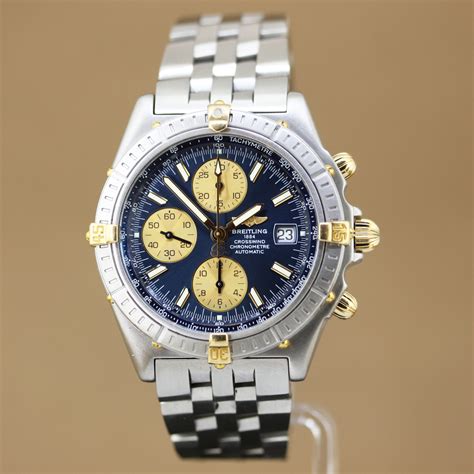 breitling crosswind staal goud|Breitling Crosswind B13355 .